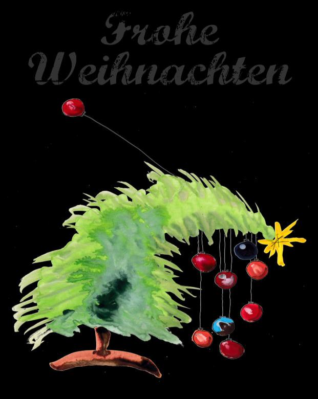Weihnachtspostkarte